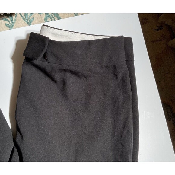 Elie Tahari Pants Womens Flare Leg Classic Stretch Zip Black, Waist:  31” - Picture 14 of 14